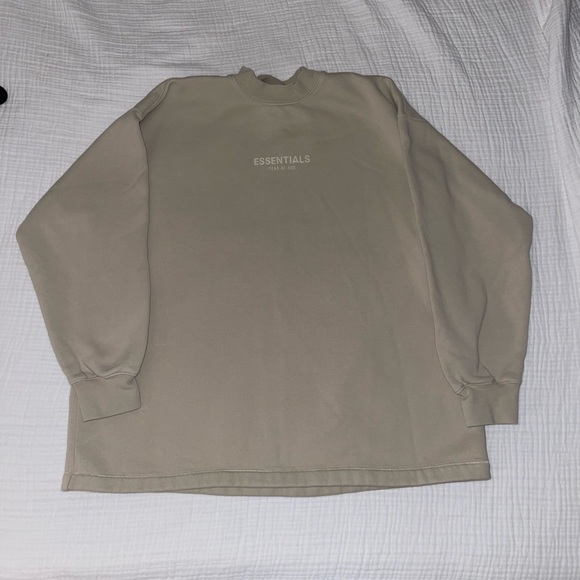 FEAR OF GOD - ESSENTIALS: Beige crewneck - Picture 3 of 11